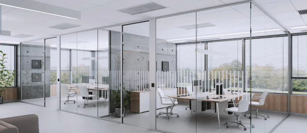 Aluminiowe ścianki działowe MS Aluminium Łódź Zdjęcie poglądowe numer 2