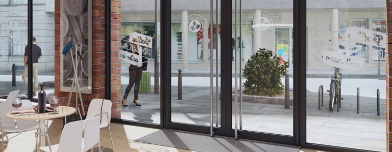 Witryny aluminiowe MS Aluminium Warszawa Produkcja i montaż witryn w centralnej Polsce Zdjęcie poglądowe