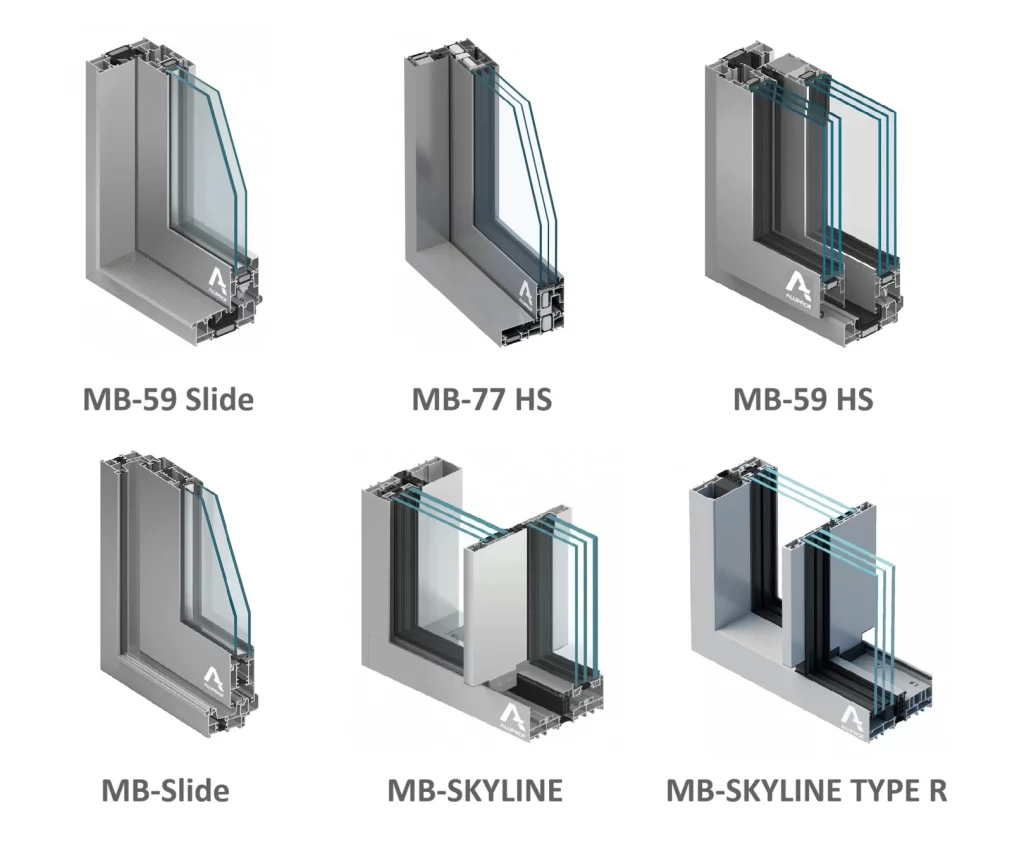 Drzwi / okna przesuwne Warszawa Systemy przesuwne i podnoszono-przesuwne MB