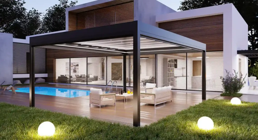 Stolarka aluminiowa Łódź - Produkcja i montaż pergol ogrodowych z aluminium