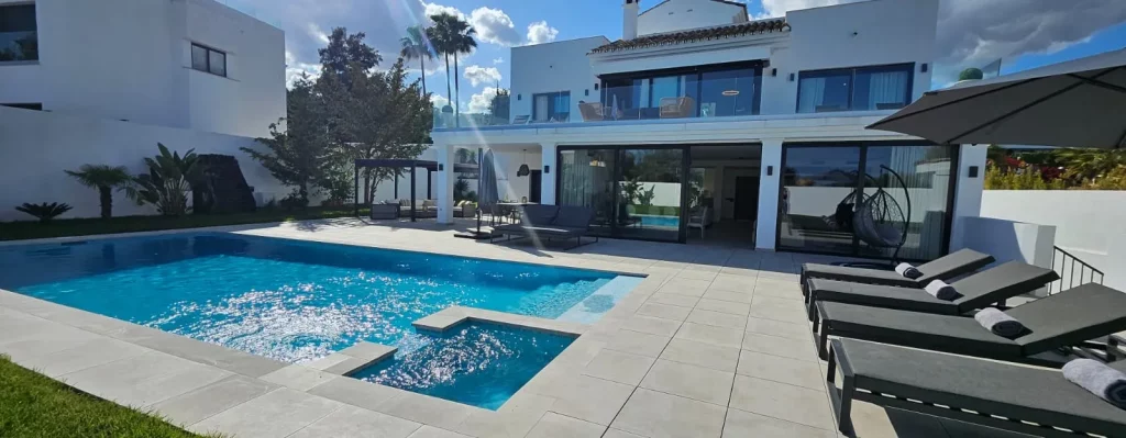 Okna aluminiowe typu HS, oraz stolarka aluminiowa MS Aluminium, realizacja Marbella, Hiszpania zdj.4